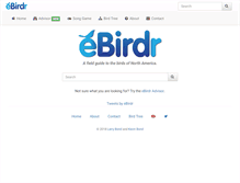Tablet Screenshot of ebirdr.com